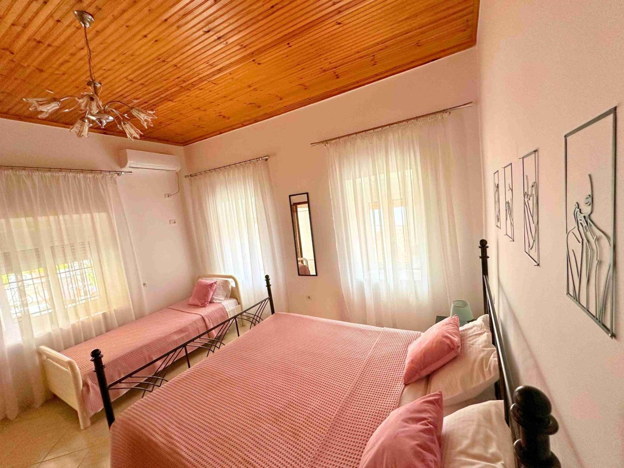 Kalderimi View House Villa Dhermi Bagian luar foto