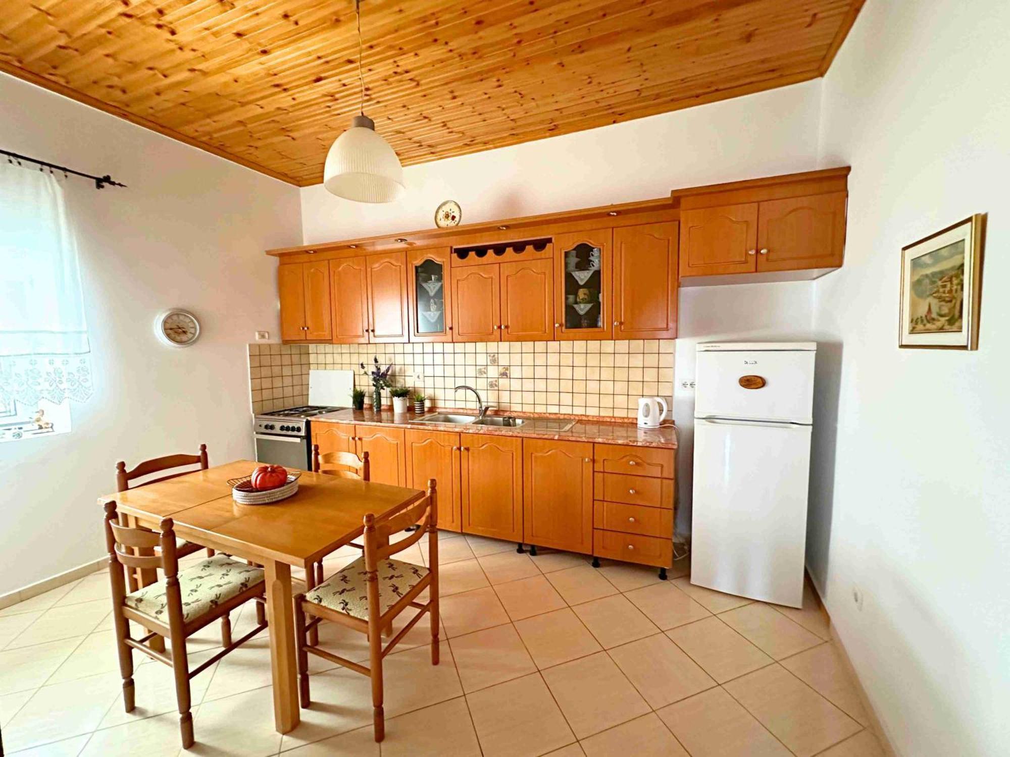 Kalderimi View House Villa Dhermi Bagian luar foto