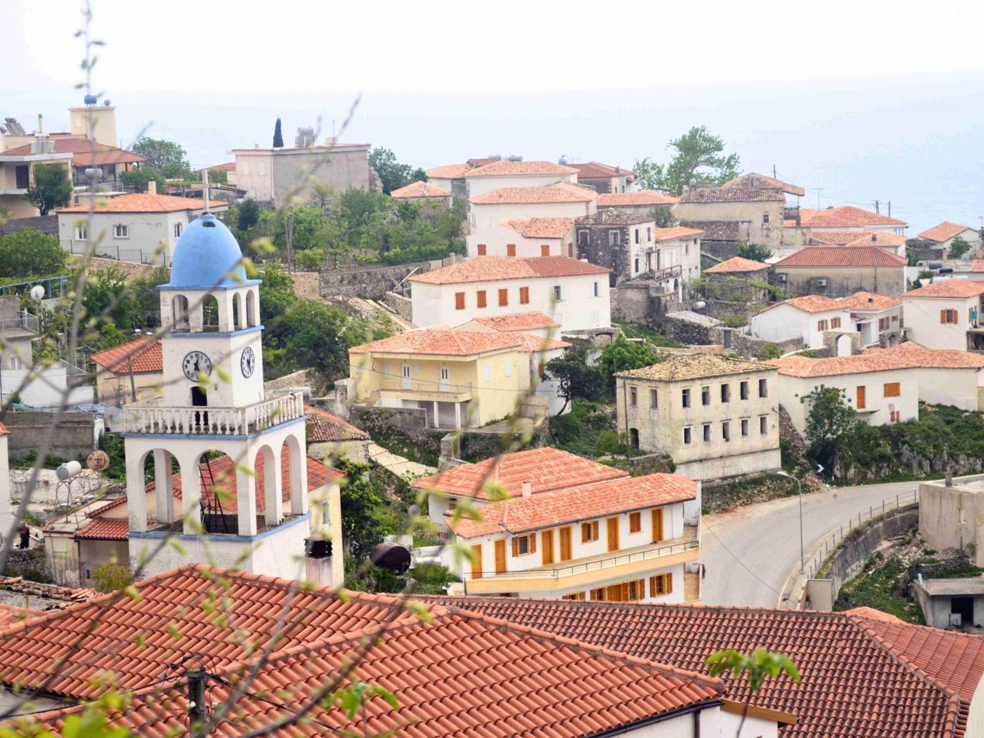 Kalderimi View House Villa Dhermi Bagian luar foto